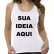 Regata Branca Adulto Personalizado (P ao GG)
