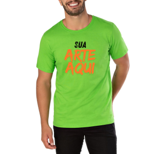Camisa Colorida Adulto Personalizado (P ao GG) Poliester Arte tamanho A4  Sublimação  