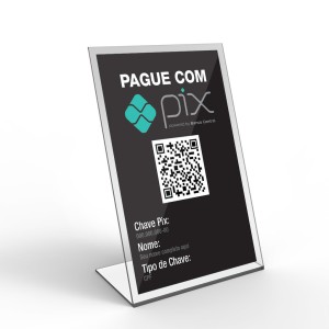 Display de Acrílico de 10x15cm Acrilico 10x15cm  Impressão Papel Fotográfico  